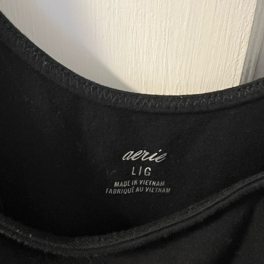 Aerie At The Barre Romper Black - Picture 8 of 8